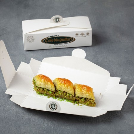 Üç Adet Dilimlik Baklava-10 Adet