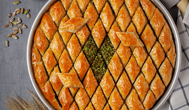 Tepsili Baklavalar